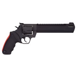 Taurus 2454081RH Raging Hunter  454 Casull 5rd 8.37 Matte Black Oxide Steel Black Rubber with Integrated Red Cushion Insert Grip