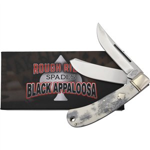 Black Apaloosa Upswept Bullet
