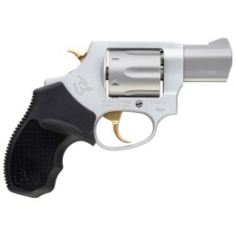 Taurus 2856029ULGLD 856 UltraLite 38 Special Caliber with 2 Barrel 6rd Capacity Cylinder Overall Matte Finish Stainless Steel Go