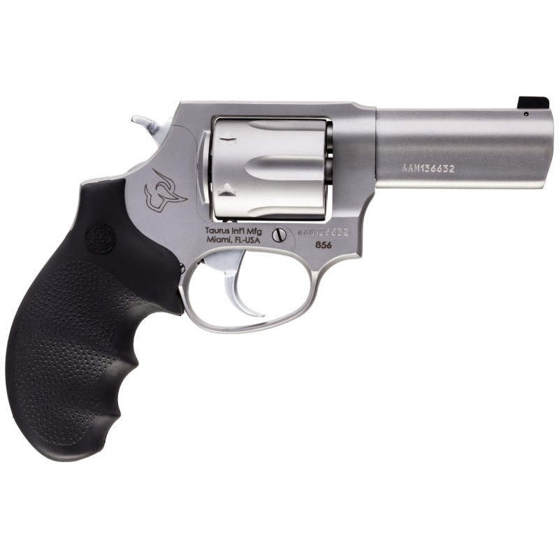 Taurus 285639NS 856 Defender 38 Special P Caliber with 3 Barrel 6rd Capacity Cylinder Overall Matte Finish Stainless Steel Finge