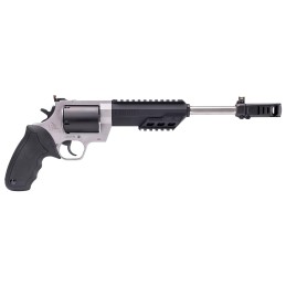 Taurus 2460105RH Raging Hunter  460 SW Mag 5rd 10.50 Matte Black Oxide Barrel  Cylinder Matte Stainless Steel Frame Black Rubber