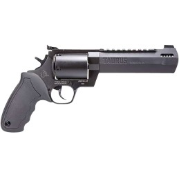 Taurus 2500061RH Raging Hunter  Large Frame 500 SW Mag 5rd 6.75 Black PortedTarget Crown Barrel Matte Black Oxide Cylinder Black