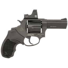 Taurus 2856P31R 856 T.O.R.O. 38 Special 6 Shot 3 Black Stainless Steel Optic Ready Frame Rubber Grip Riton Red Dot