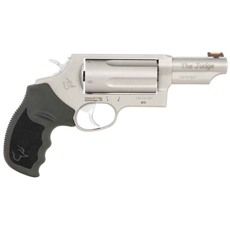 Taurus 24410P39MAG Judge T.O.R.O Magnum Compact Frame 45 Colt LC 410 Gauge 5rd 3 Matte Stainless Steel Barrel Matte Stainless Cy