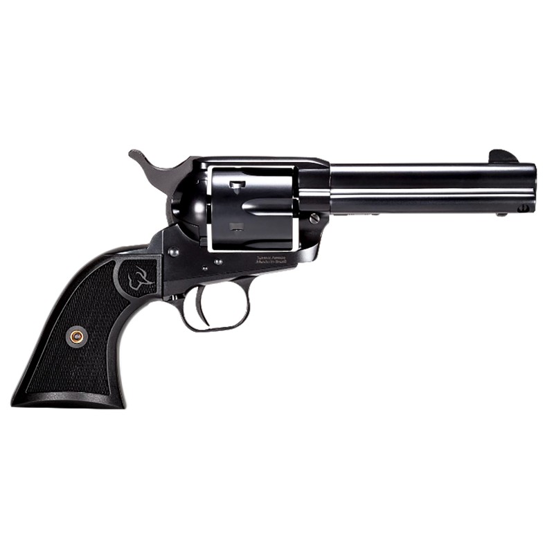 Taurus 2D4551 Deputy  Medium Frame 45 Colt LC 6rd 5.50 Polished Black Steel Barrel Cylinder  Steel Frame Black Polymer Grip Tran