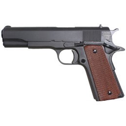 Taylors  Company 230006 1911 Traditional 45 ACP Caliber with 5 Barrel 71 Capacity Overall Black Parkerized Finish Steel Beaverta