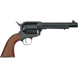 Taylors  Company 550428 1873 Cattleman 44 Rem Mag Caliber with 6 Barrel 6rd Capacity Cylinder Overall Blued Finish Steel  Walnut