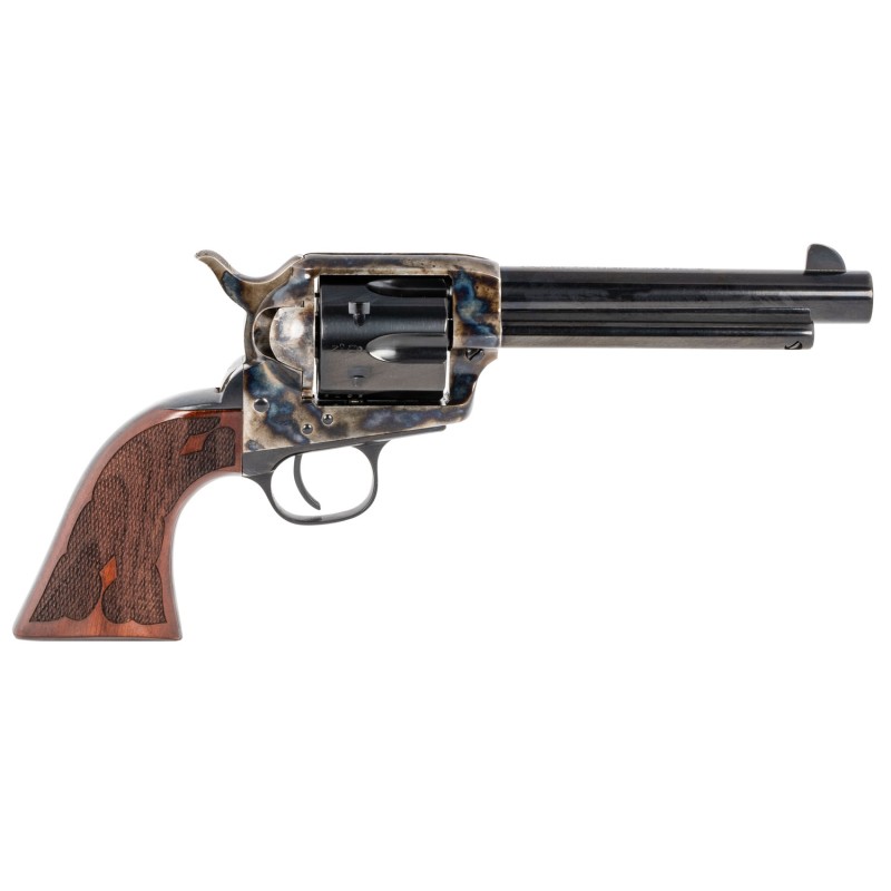 Taylors  Company 555130 Gambler  45 Colt LC Caliber with 5.50 Blued Finish Barrel 6rd Capacity Blued Finish Cylinder Color Case 