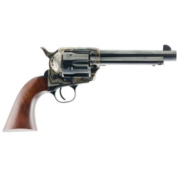 Taylors  Company 550857 1873 Gunfighter 357 Mag Caliber with 5.50 Blued Finish Barrel 6rd Capacity Blued Finish Cylinder Color C