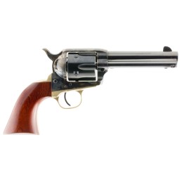 Taylors  Company 550526 Ranch Hand  357 Mag Caliber with 4.75 Blued Finish Barrel 6rd Capacity Blued Finish Cylinder Color Case 