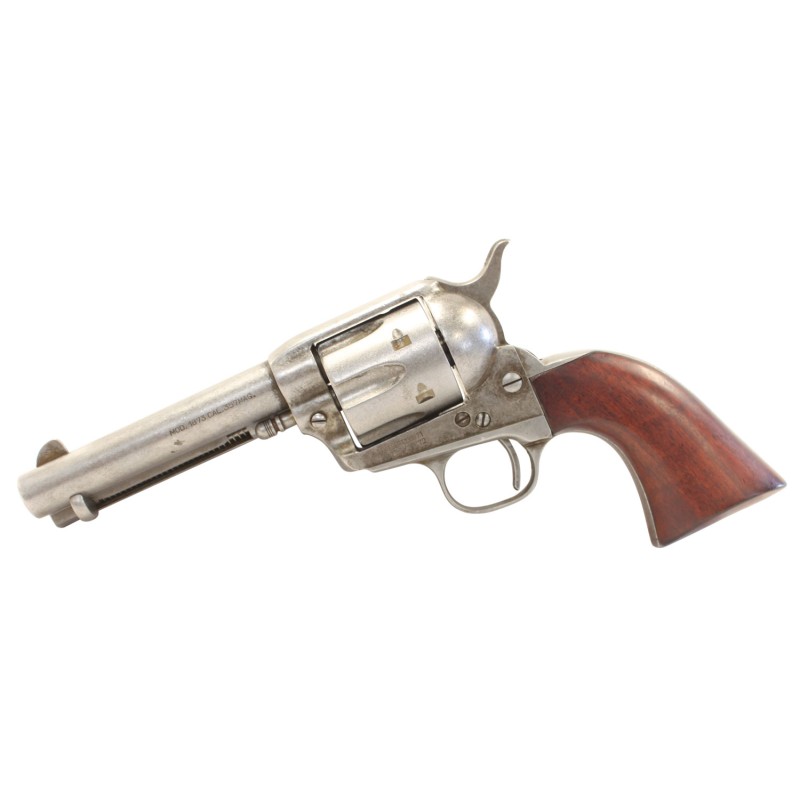 Taylors  Company 555136 1873 Cattleman 357 Mag Caliber with 4.75 Barrel 6rd Capacity Cylinder Overall Antique Finish Steel  Waln