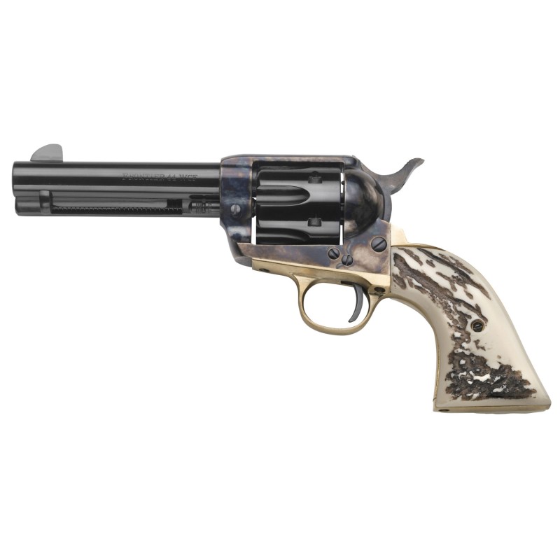 Taylors  Company 200071 1873 Cattleman 357 Mag Caliber with 4.75 Blued Finish Barrel 6rd Capacity Blued Finish Cylinder Color Ca