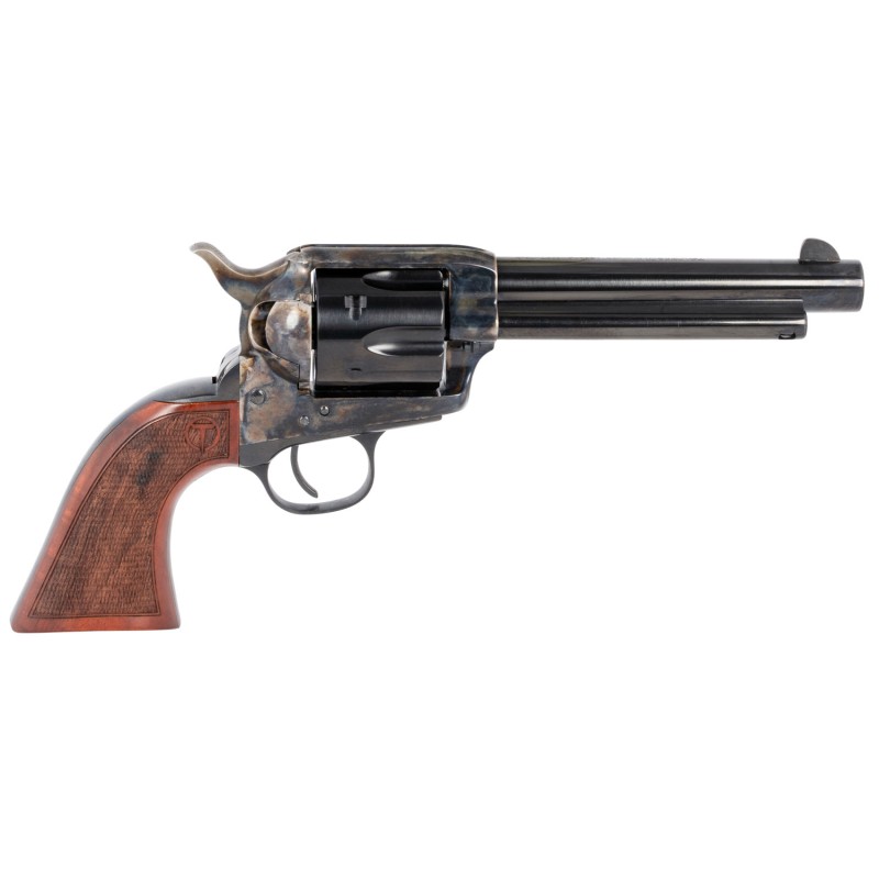 Taylors  Company 550811 Smoke Wagon  357 Mag Caliber with 5.50 Blued Finish Barrel 6rd Capacity Blued Finish Cylinder Color Case