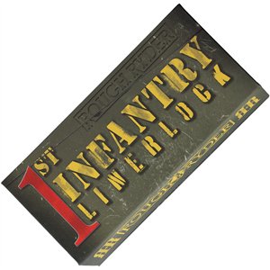 1st Infantry Linerlock Grn G10