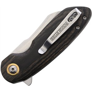 Bullfrog Linerlock Blk Pakka