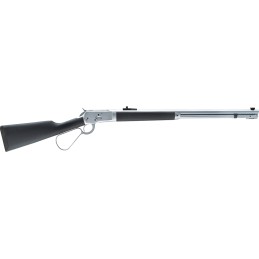 Taylors  Company 220110 1892 Alaskan TakeDown 44 Rem Mag Caliber with 101 Capacity 20 Barrel Matte Chrome Metal Finish  SoftTouc