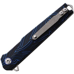 Linerlock Tanto Black/Blue