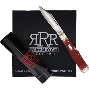 Large Coke Bottle Red Jigged