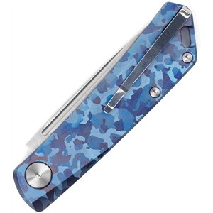 Luna TC Slip Joint Blue Camo