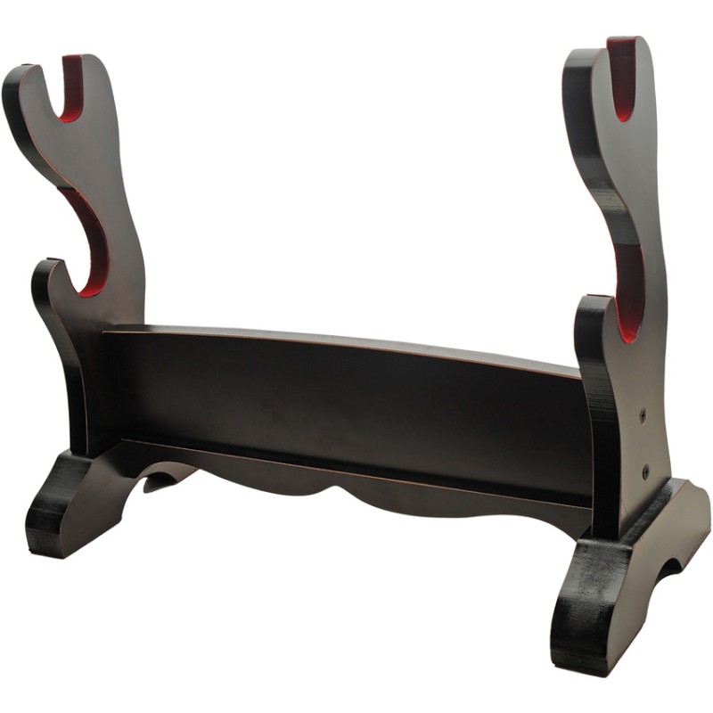 High End Wood Sword Stand