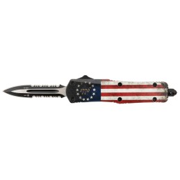 Templar Knife SBRF431 Betsy Ross Flag  Small OTF Dagger Plain