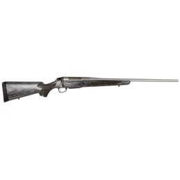 Tikka JRTXG315 T3x  243 Win 31 22.40 Barrel Stainless Steel Metal Finish Oiled Gray Laminate Stock