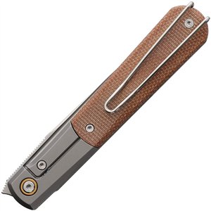 Barlow RB-7 Framelock Micarta