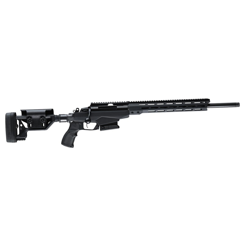 Tikka JRTAC316IT T3x Tac A1 308 Win 101 20 Barrel Black Metal Finish Black Fixed with Aluminum Bedding Stock Black Grip