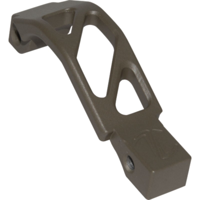 Timber Creek Outdoors AROTGFDE AR Oversized Trigger Guard DropIn Flat Dark Earth Cerakote For ARPlatform