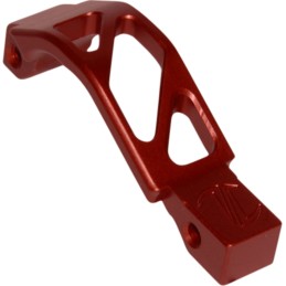 Timber Creek Outdoors AROTGR AR Oversized Trigger Guard DropIn Red Anodized Aluminum For ARPlatform