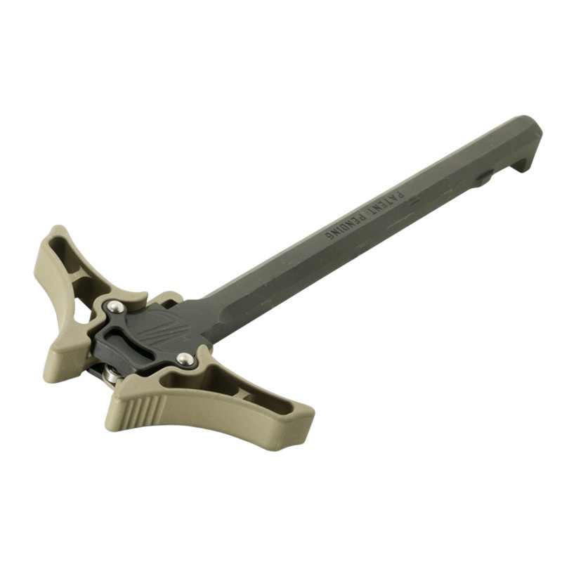 TIMBER CREEK OUTDOOR INC EAMBICHFDE Enforcer Ambidextrous Charging Handle ARPlatform Flat Dark Earth Cerakote Aluminum