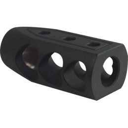 Timber Creek Outdoors 50BEOHBBLC Muzzle Brake  Black Cerakote with 496420 tpi Threads for 50 Beowulf ARPlatform