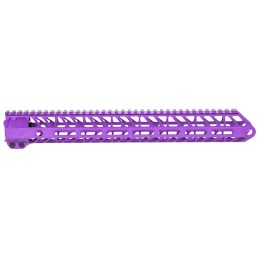 Timber Creek Outdoors ME15HGPPA Enforcer 15 Inch Hand Guard MLOK  Purple Anodized