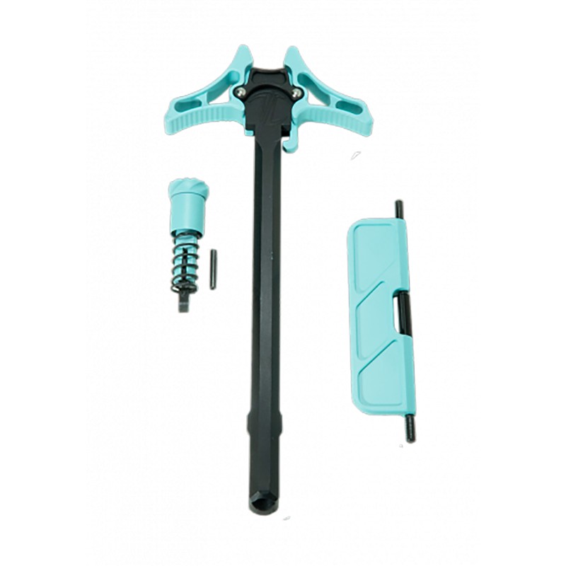 Timber Creek Outdoors EUPKRE Enforcer Upper Parts Kits Robins Egg Blue Aluminum for AR15