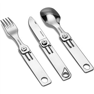 3 in 1 Camping Utensil Set