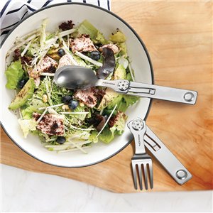 2 in 1 Camping Utensil Set