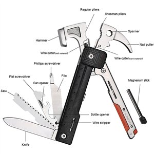 Rhino 17 in 1 Hammer Multitool