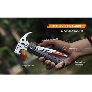 Rhino 17 in 1 Hammer Multitool