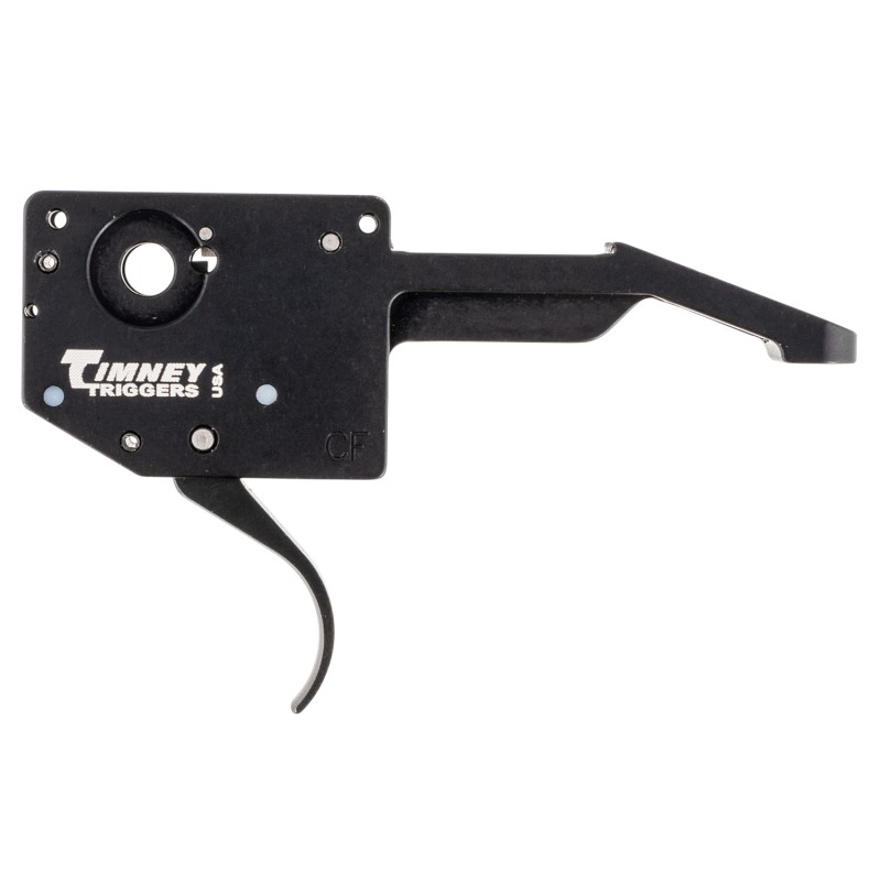 Timney Triggers 641C Featherweight  SingleStage Curved Trigger with 3 lbs Draw Weight for Ruger American