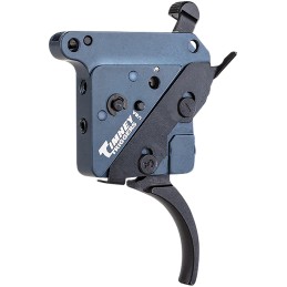 Timney Triggers THEHIT16 Hit Trigger  Curved Trigger with 8 oz Draw Weight  Nickel Finish for Remington 700 Right