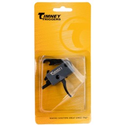 Timney Triggers IMPACT Impact AR Curved Trigger with 3 lbs Draw Weight  Black Finish for ARPlatform