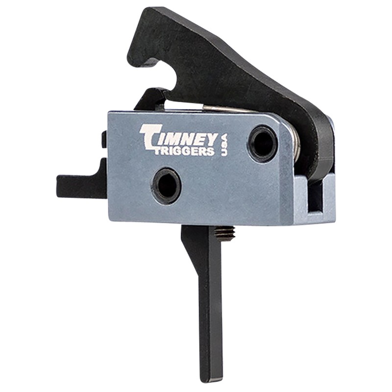 Timney Triggers IMPACTARST Impact AR Straight Trigger with 3 lbs Draw Weight  Black Finish for ARPlatform