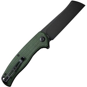 Traxler Linerlock Green Mic