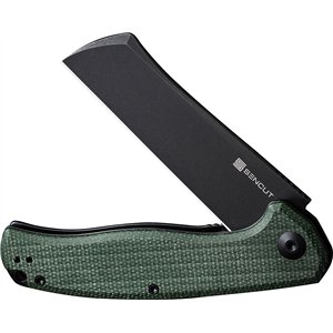 Traxler Linerlock Green Mic