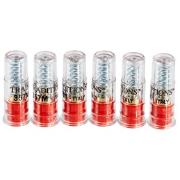 Traditions ASC357 Snap Caps  357 Mag Plastic Brass Base 6 Pack