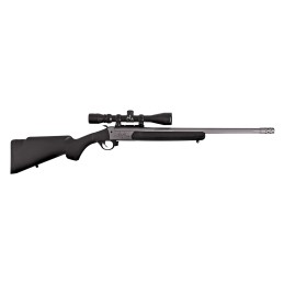 Traditions CR5351130R Outfitter G3 35 Rem 1rd 22 Stainless Cerakote BarrelRec Black Synthetic Furniture 39x40mm Scope