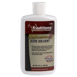 Traditions A1936 EZ Clean 2 Bore Solvent Against Fouling Rust 8 oz Squeeze Bottle