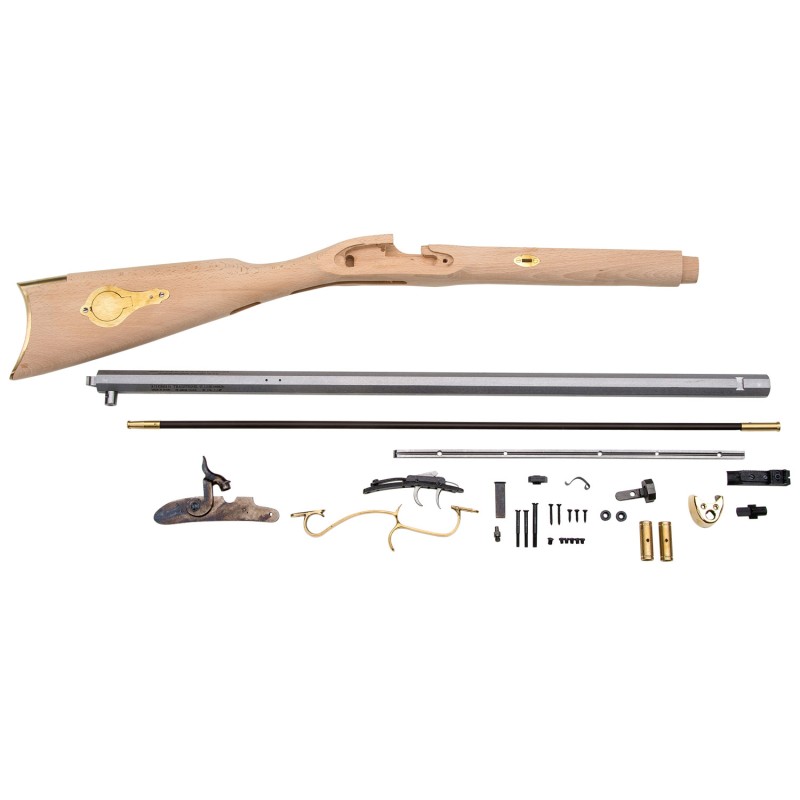 Traditions KRC52408 St. Louis Hawken Rifle Kit 50 Cal 28 Sidelock Action