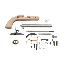 Traditions KPC51002 Trapper Pistol Kit 50 Cal Percussion 9.75 Blued Octagon Barrel Sidelock Action