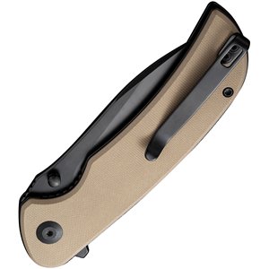 Borzam Linerlock Tan G10